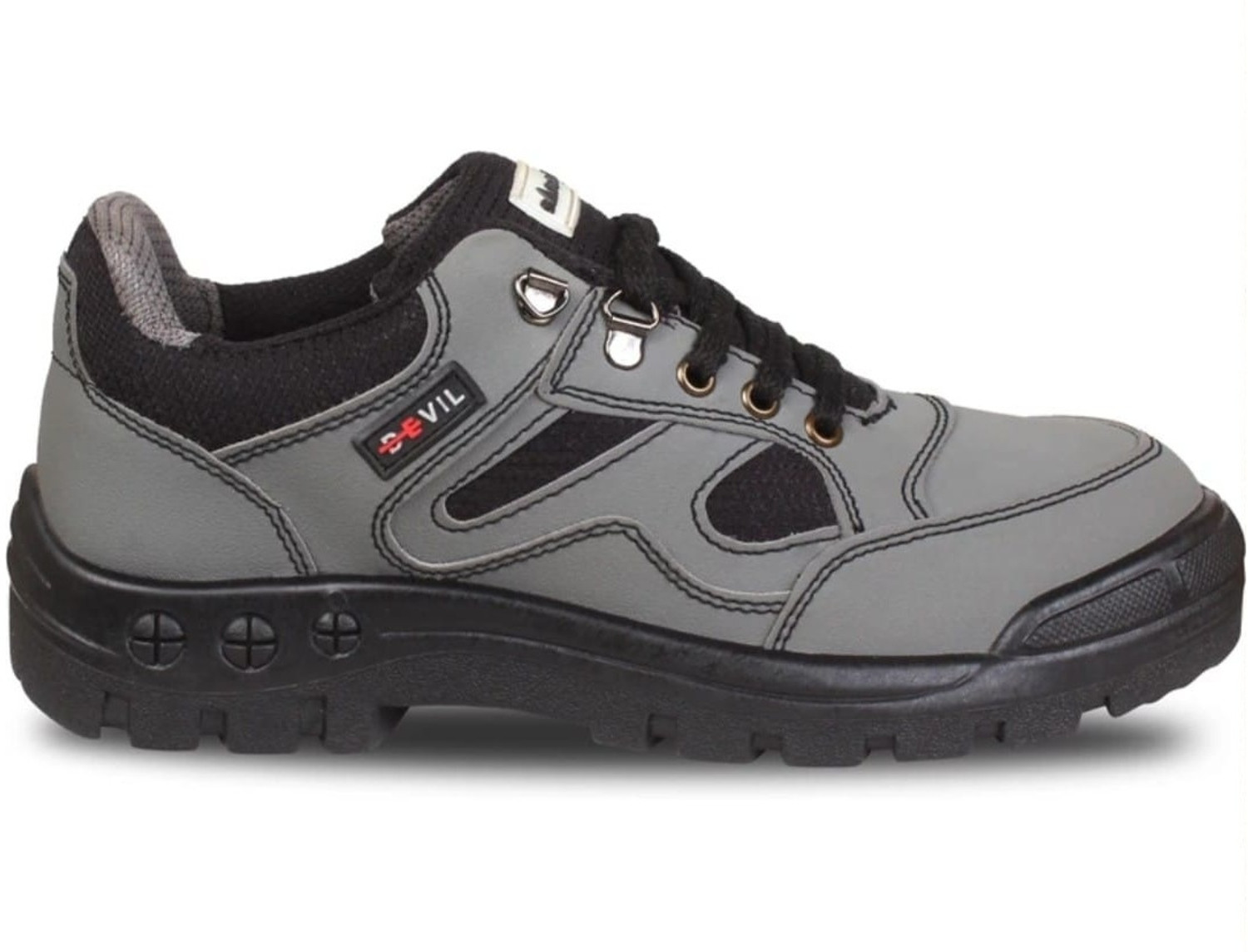 Image of Safehawk Steel Toe Leather, Synthetic Leather, PVC Safety Shoe