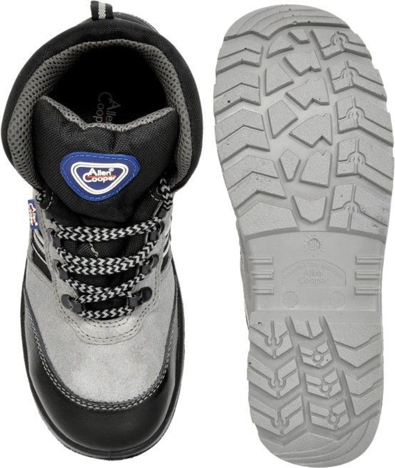 Image of Allen Cooper Steel Toe Cordovan Leather Safety Shoe