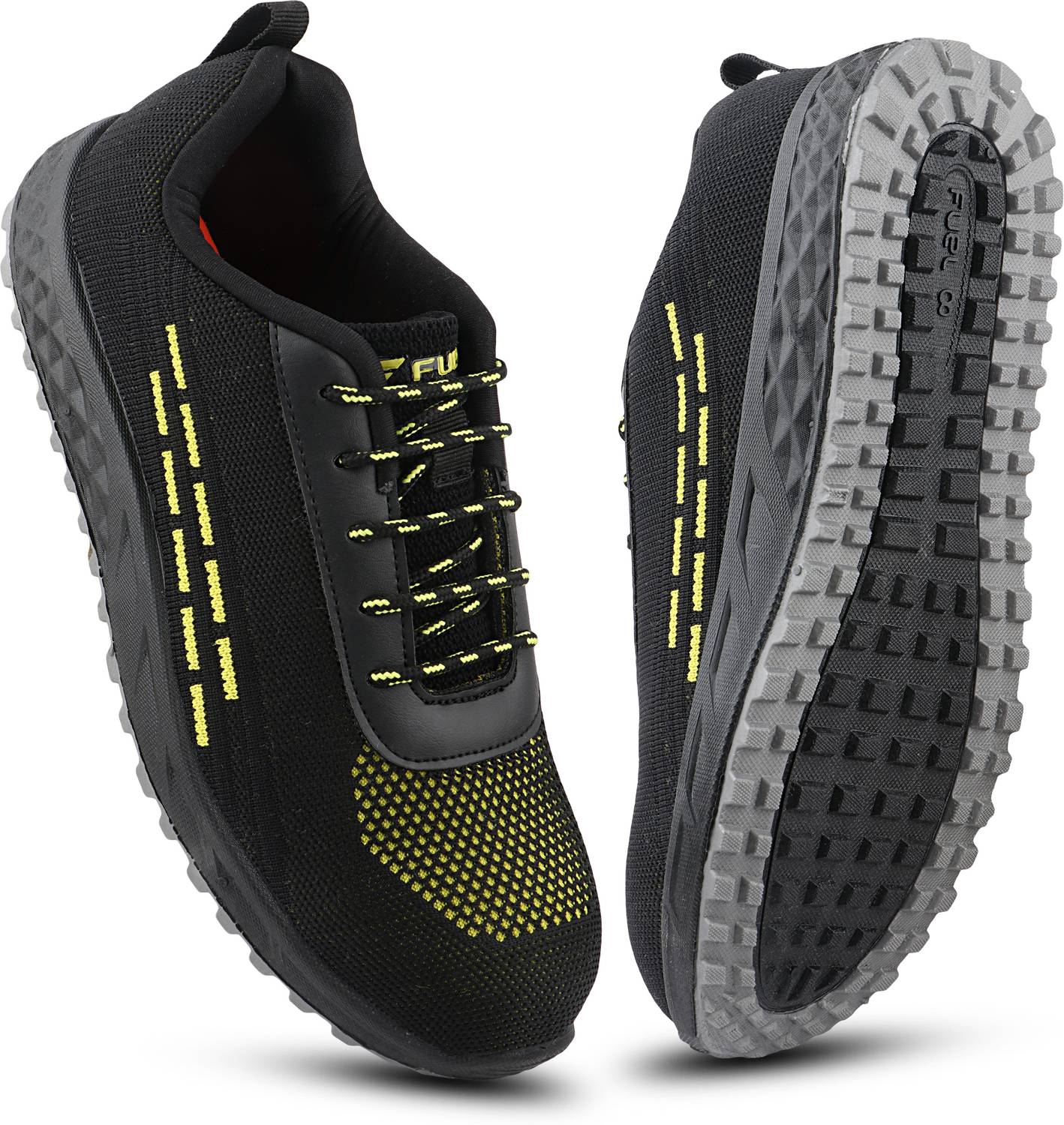 Fuel Steel Toe Fabric Safety Shoe Black - Image 1