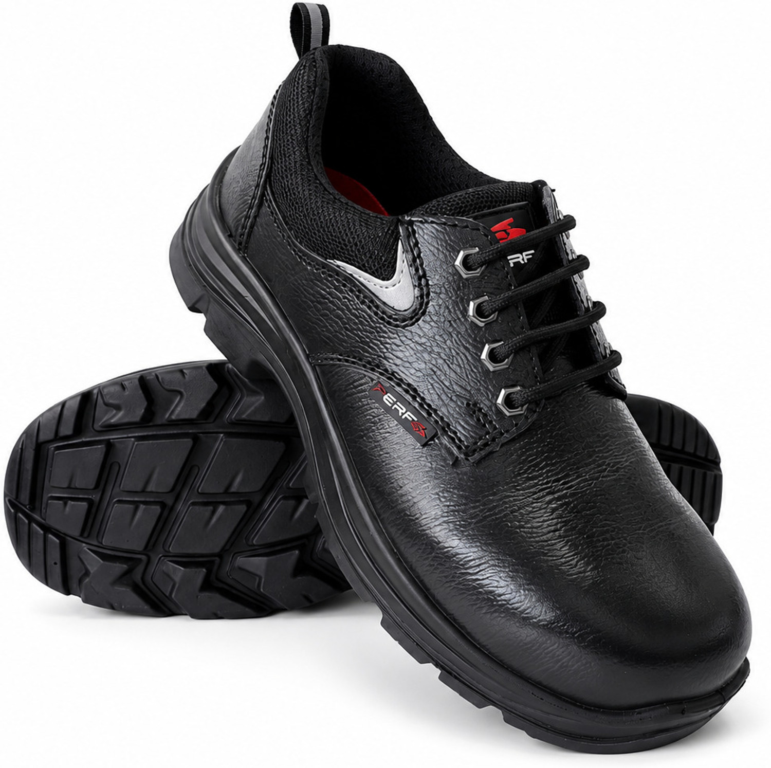 Image of Perf Steel Toe Leather Safety Shoe