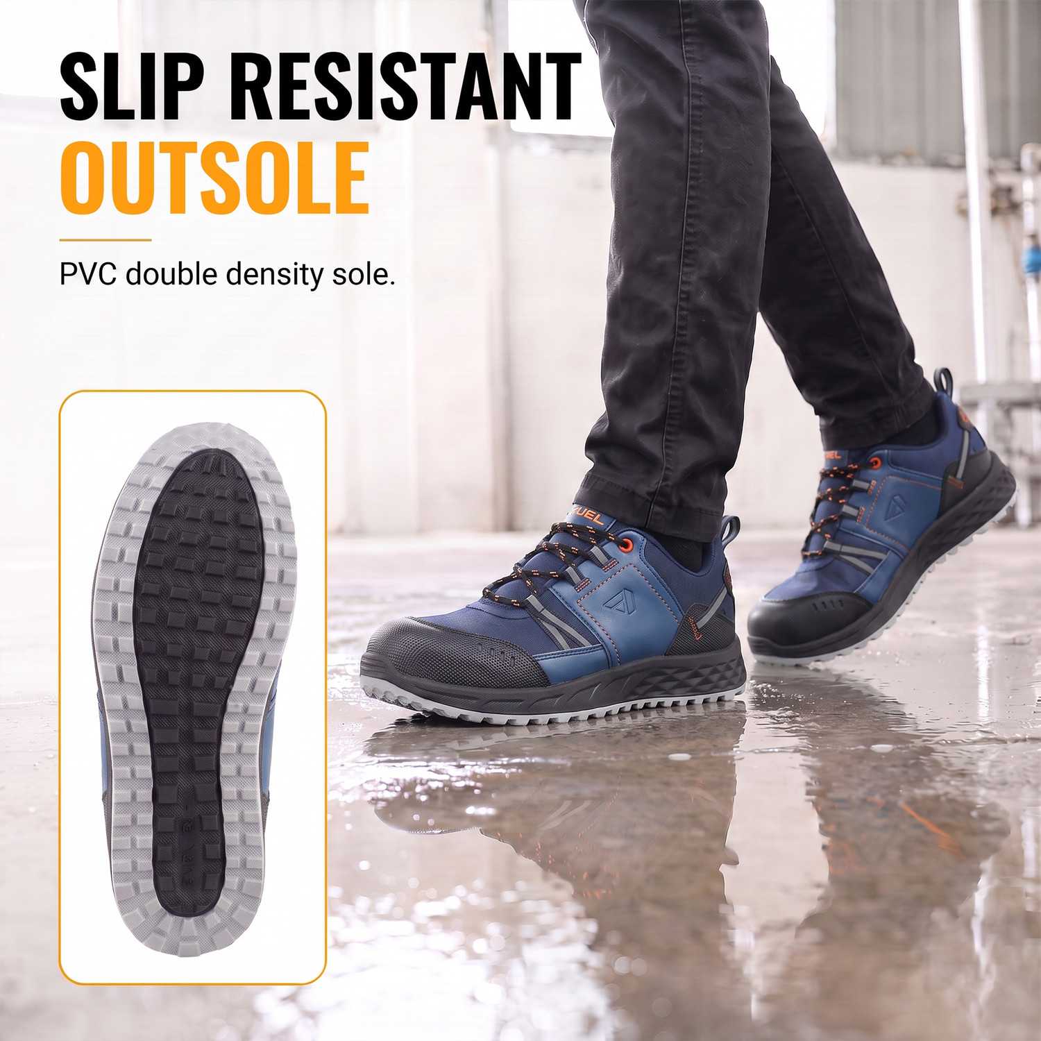 Image of Fuel Steel Toe Synthetic Safety Shoe