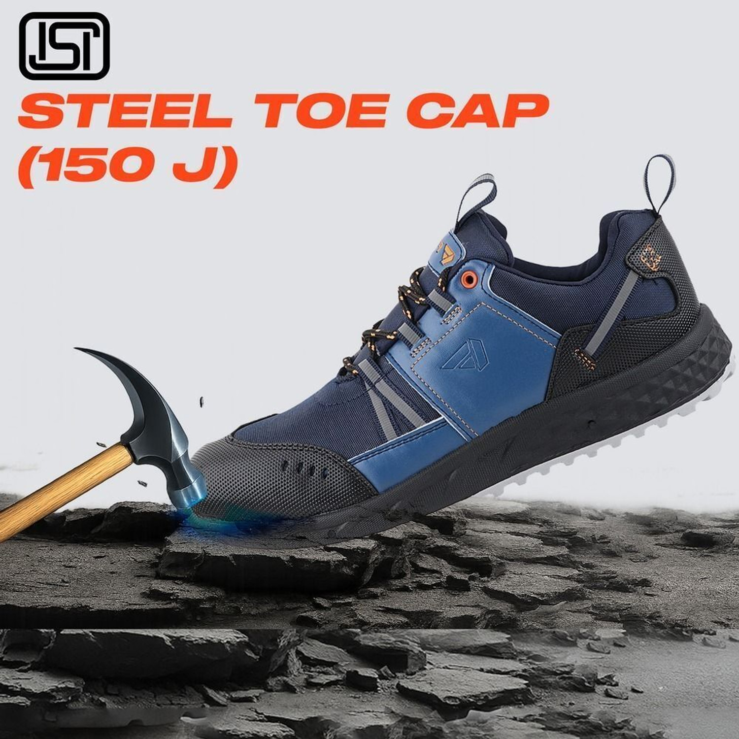 Image of FUEL SHOE Steel Toe Synthetic, PVC, Fabric Safety Shoe