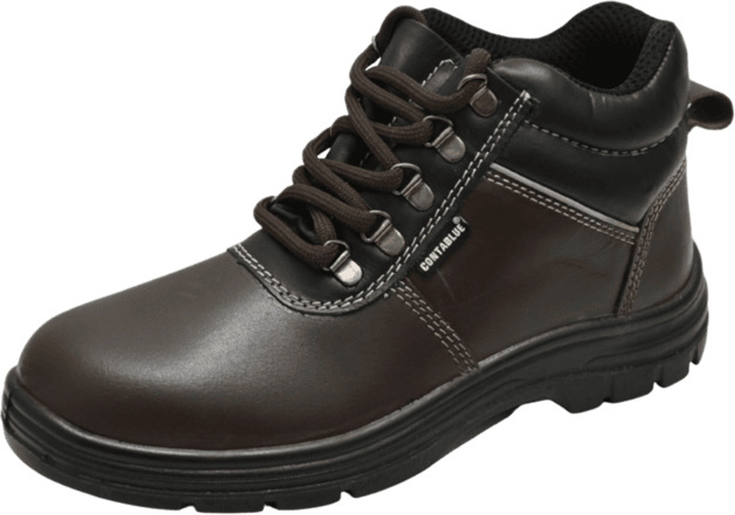 Image of Contablue Steel Toe Grain Leather Safety Shoe