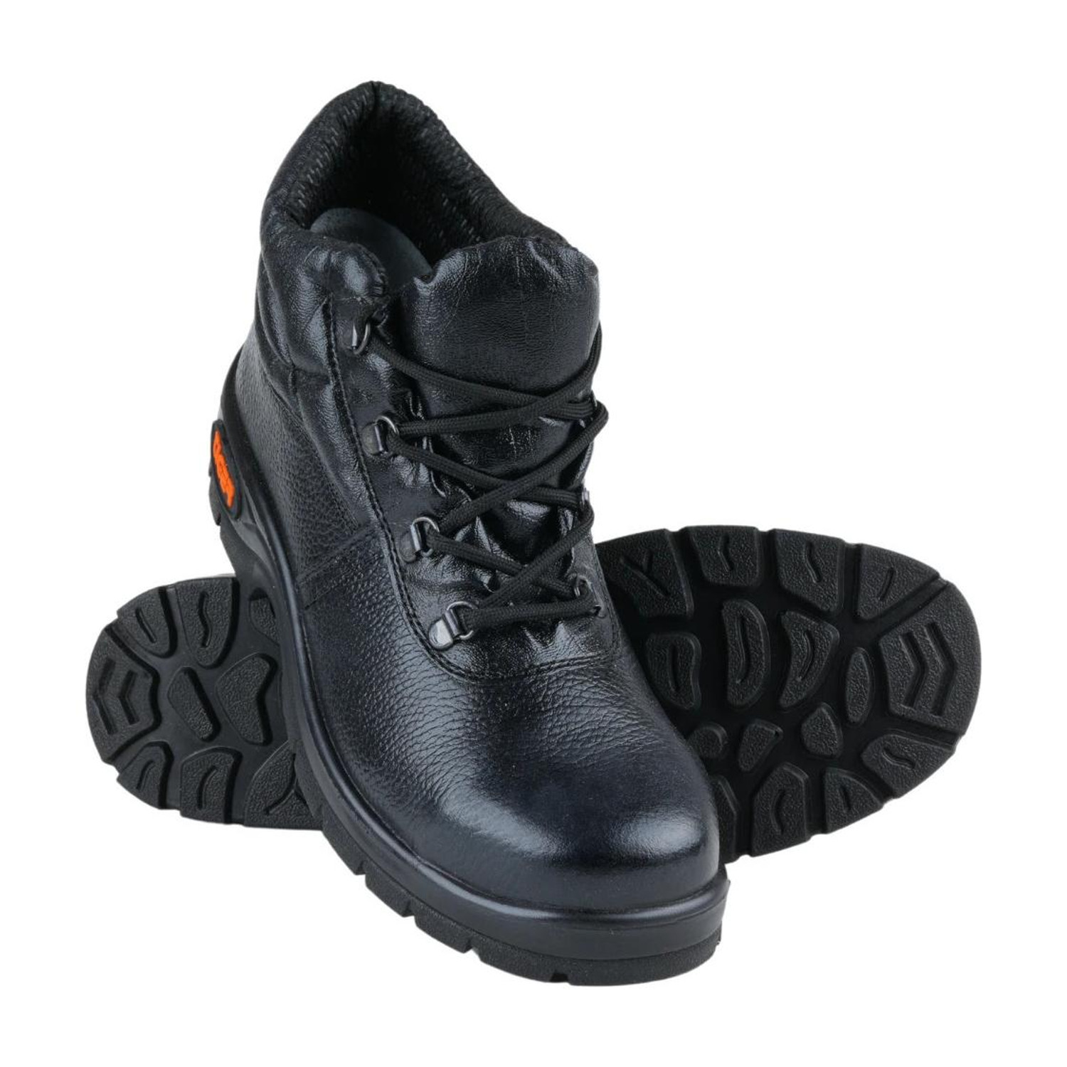 Image of TIGER Steel Toe Genuine Leather Safety Shoe