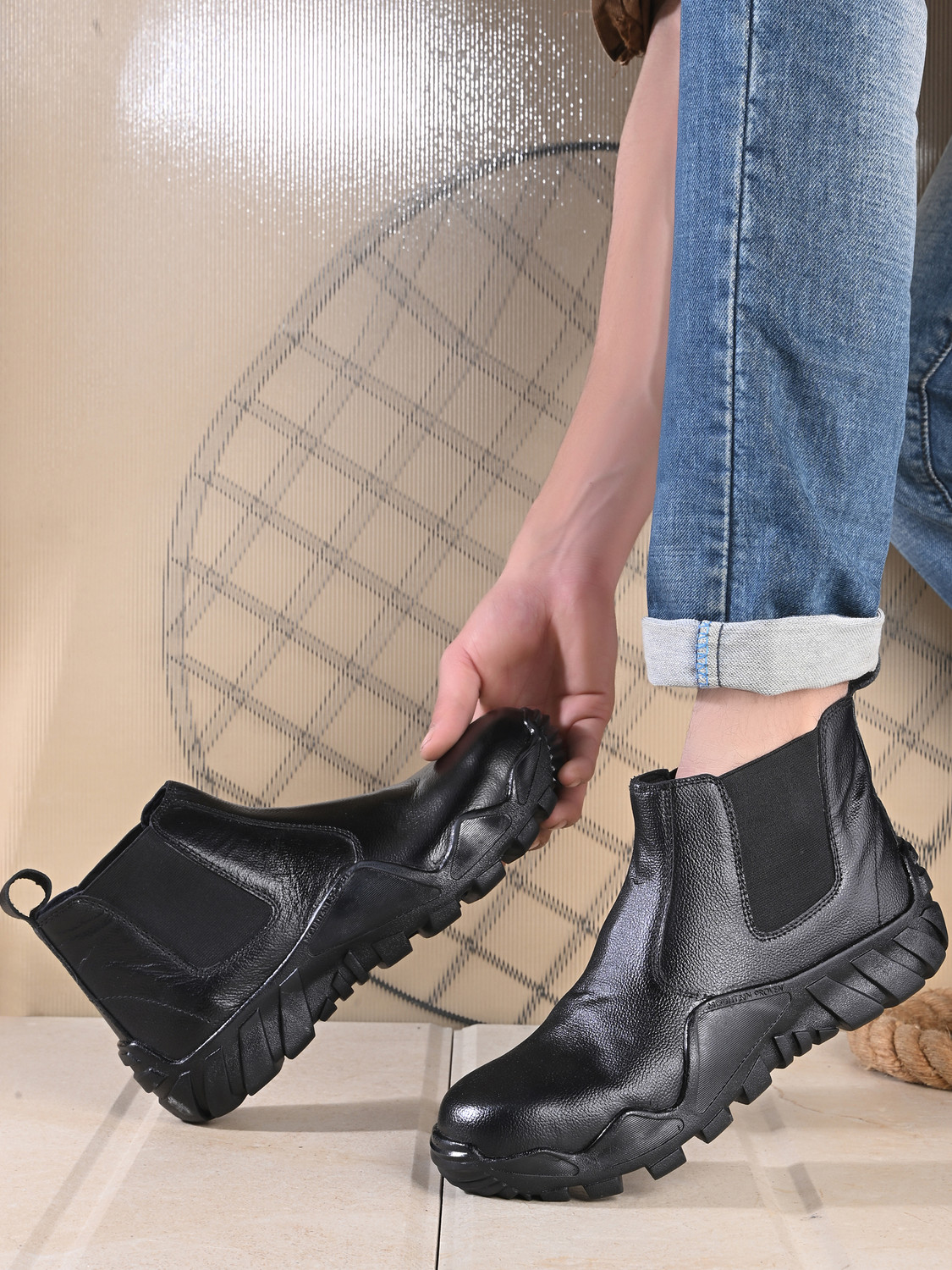 Image of EEGO ITALY Steel Toe Safety boots Boots For Men