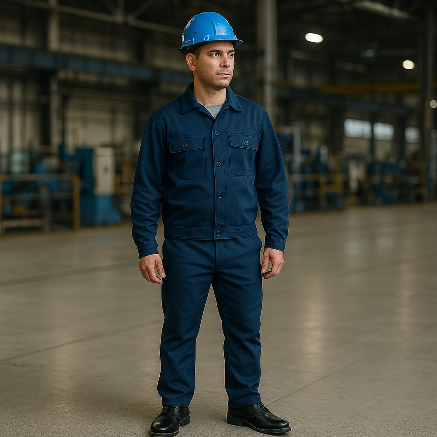 Image of SOROS Steel Toe Genuine Leather Safety Shoe
