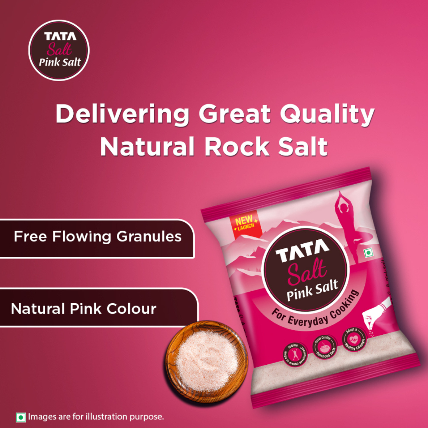 Image of Tata Salt Himalayan Pink Salt