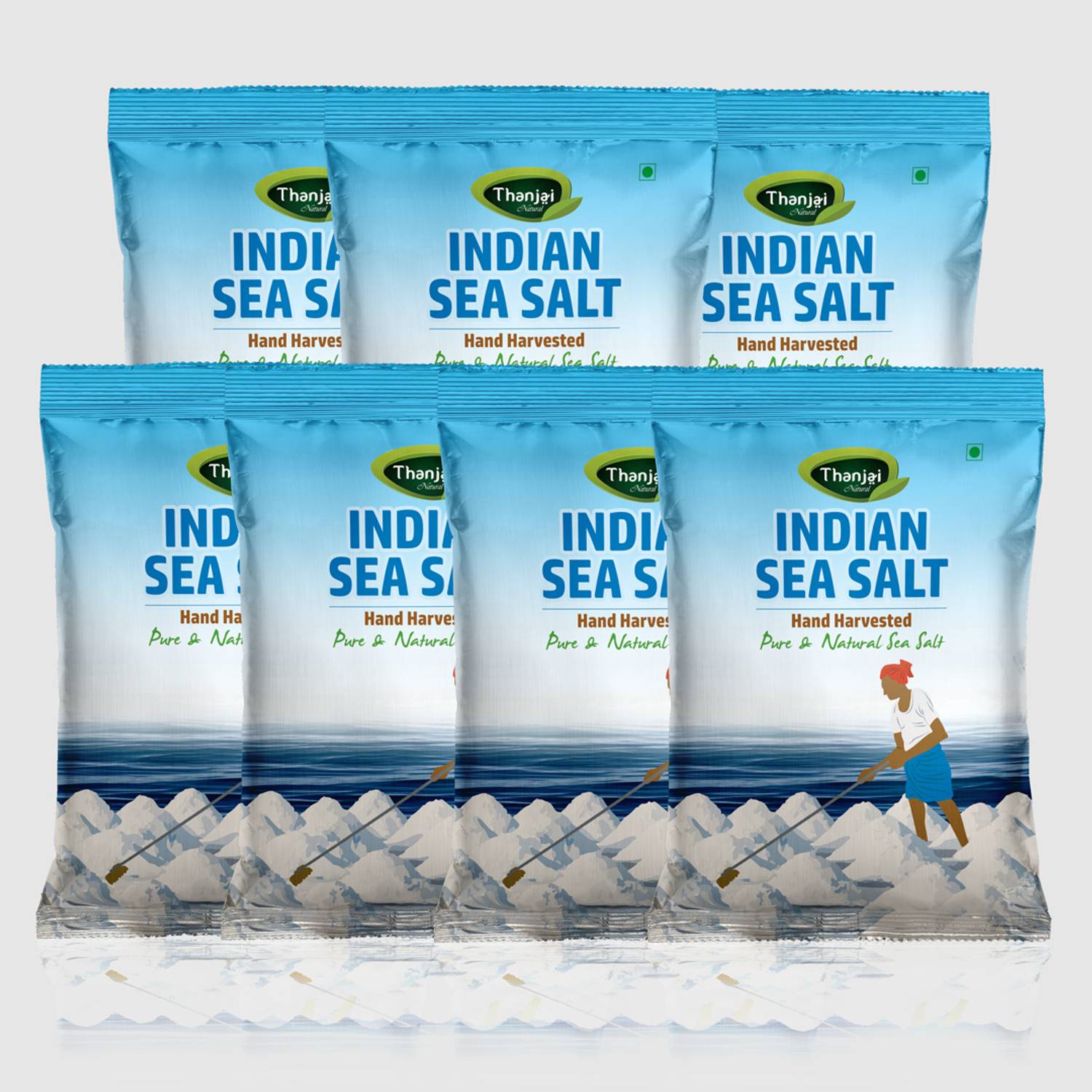Thanjai Organic Natural Sea Salt 7 Kg Artificially No Add Iodine