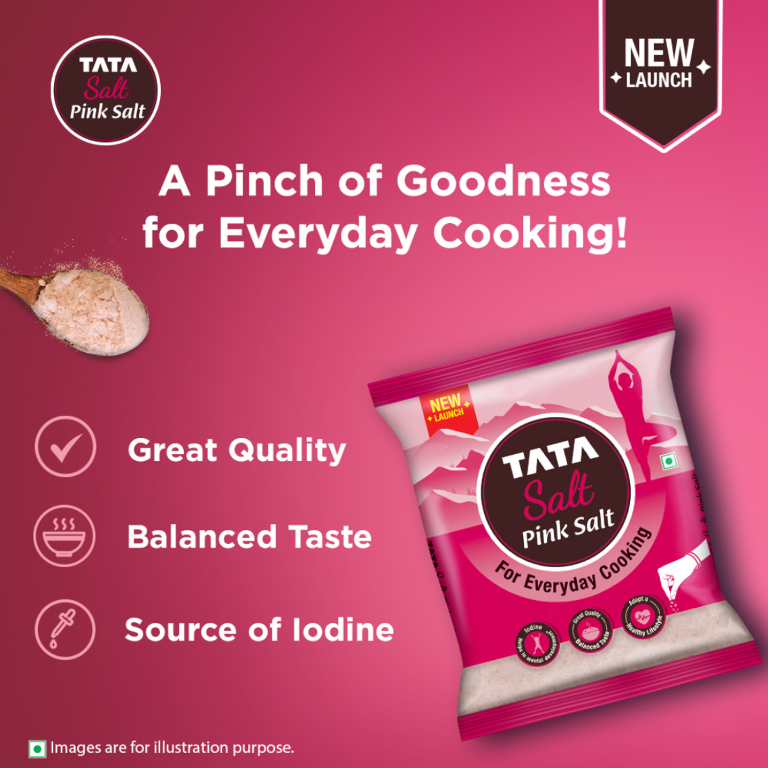 Image of Tata Salt Himalayan Pink Salt