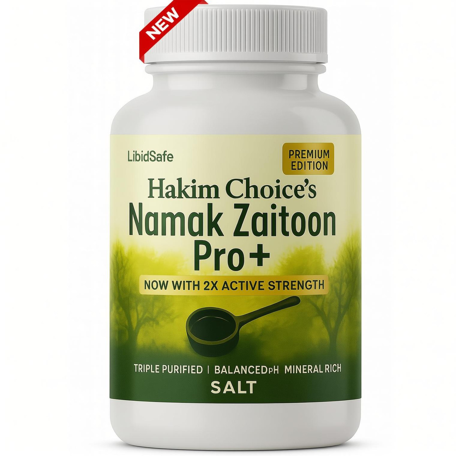 Image of LibidSafe Namak Jaitoon Salt 100gm | Pure Zaitoon Namak | Cure stomach Problems Olive Salt