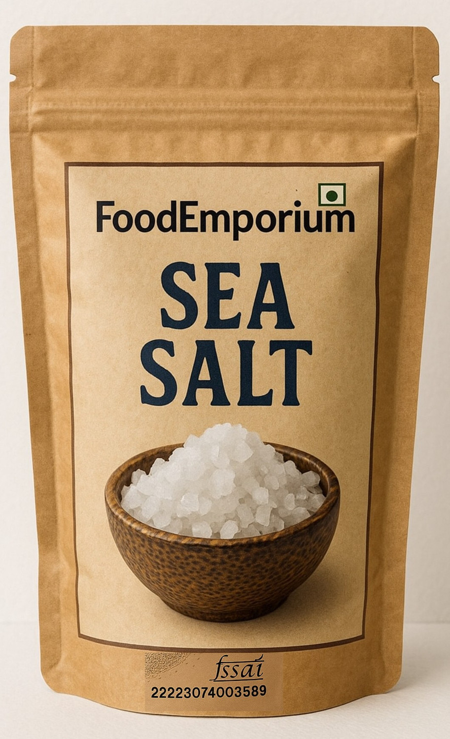 Image of FoodEmporium Sea Salt | Vastu Salt | Khada Salt | Aakha Namak | Sea Salt