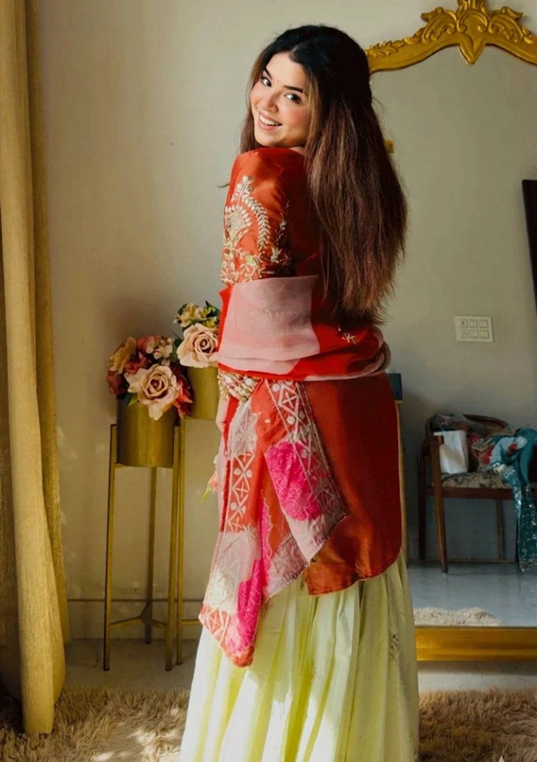 ZOOFLINE Embroidered Kurta, Sharara & Dupatta Set - Image 2
