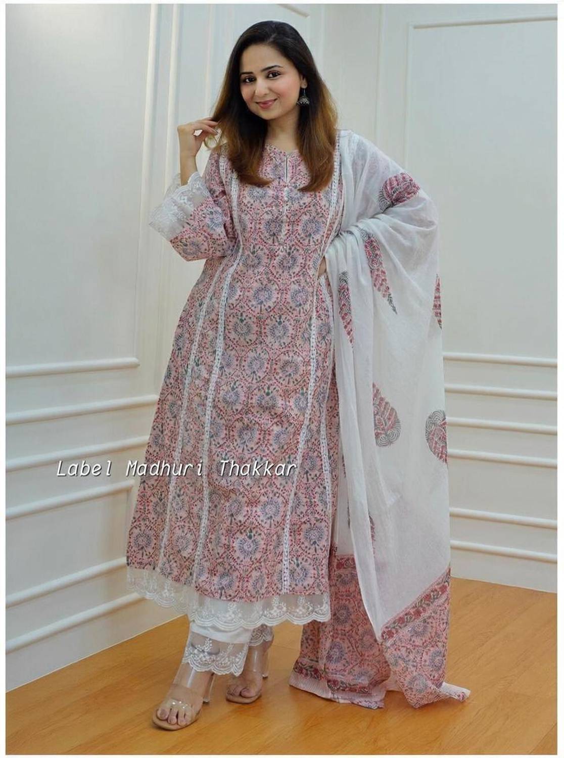 Rekhashion Printed Kurta, Trouser/Pant & Dupatta Set