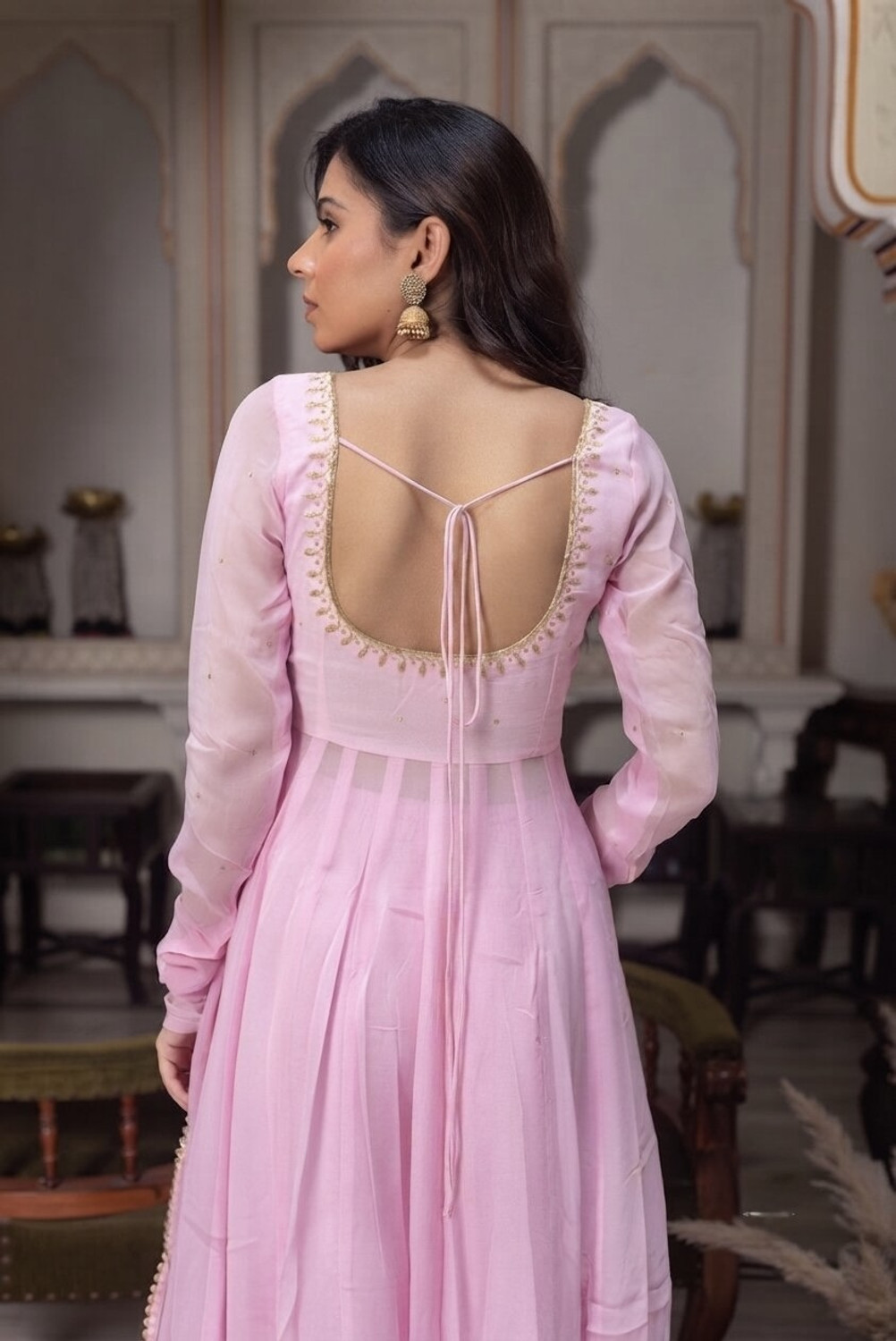 Image of Maa Khodiyar Fab Women Kurta Palazzo Dupatta Set