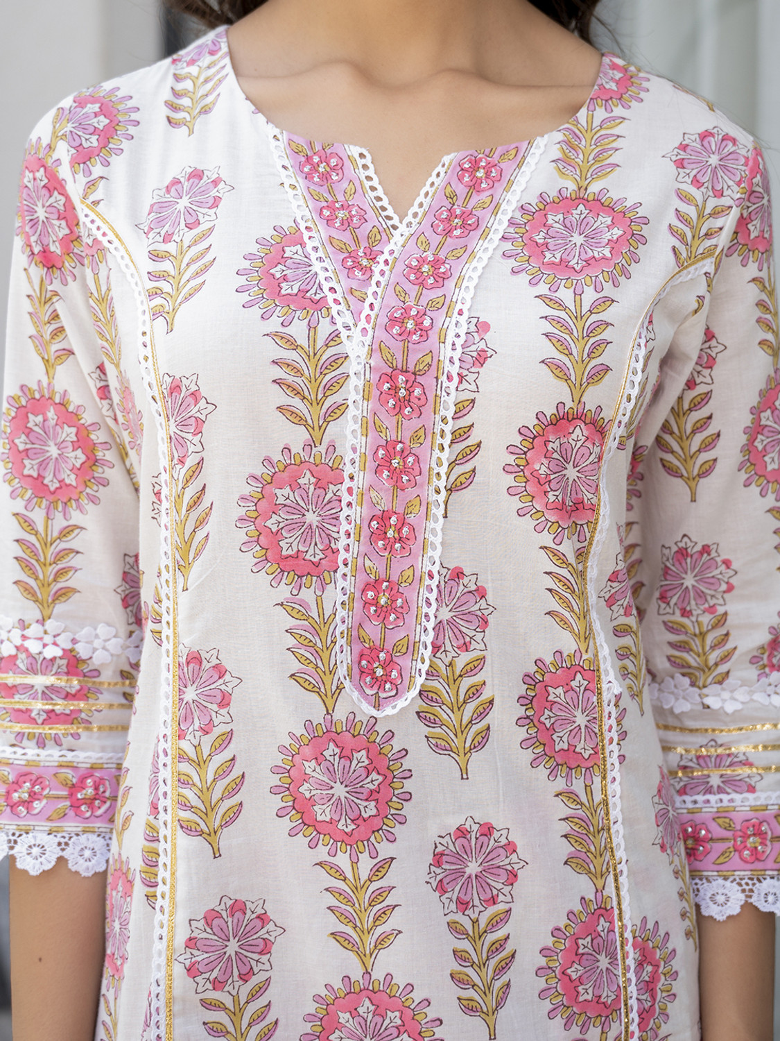 Image of DIVENA Printed Kurta, Sharara & Dupatta Set