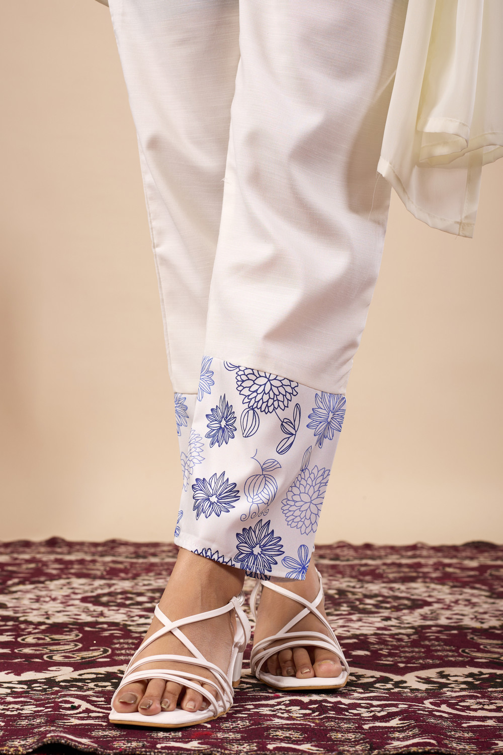 Image of nivush clothing Printed Kurta, Salwar & Dupatta Set