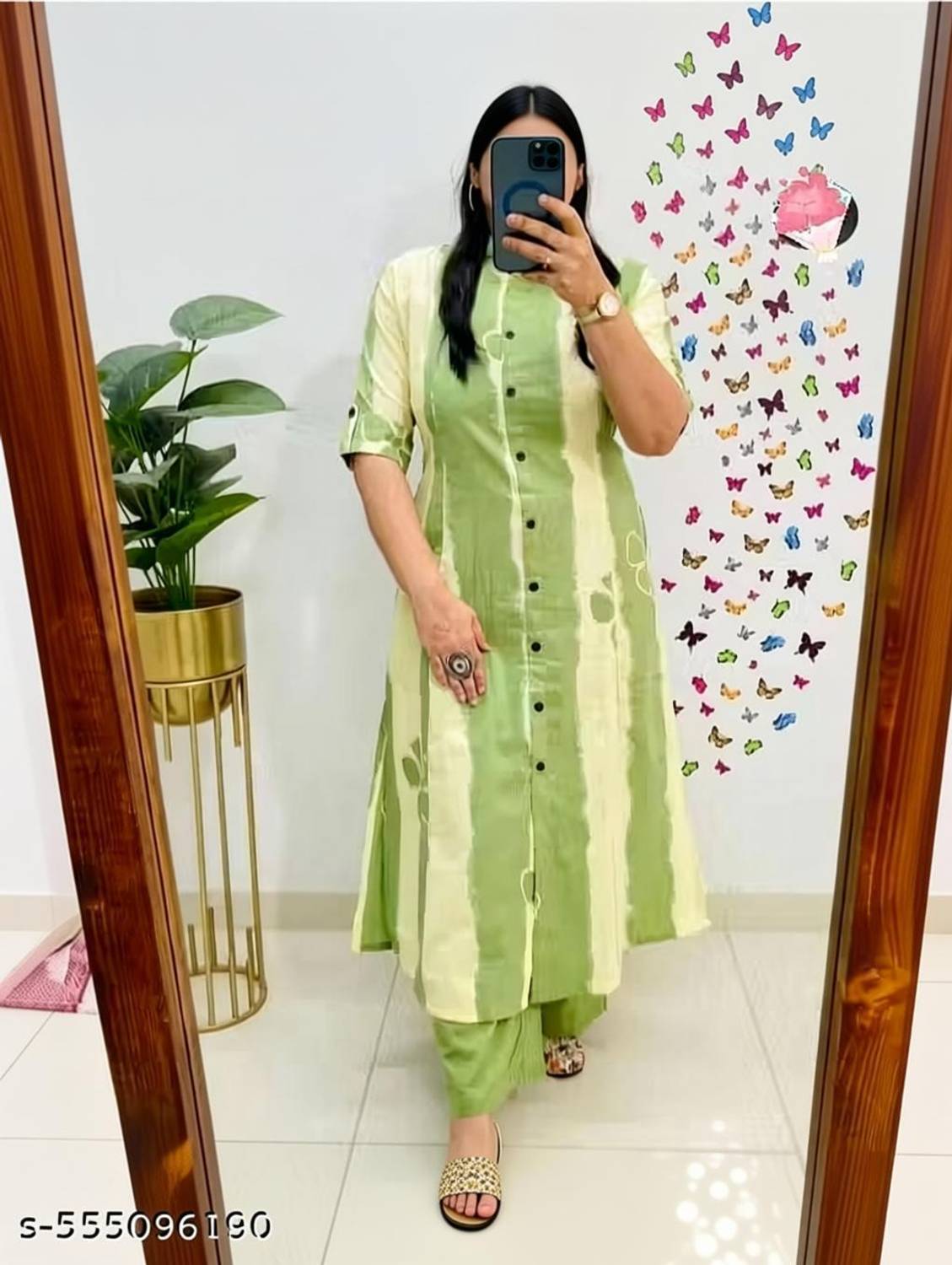 Aditi Tex Fab Printed Kurta, Trouser/Pant & Dupatta Set