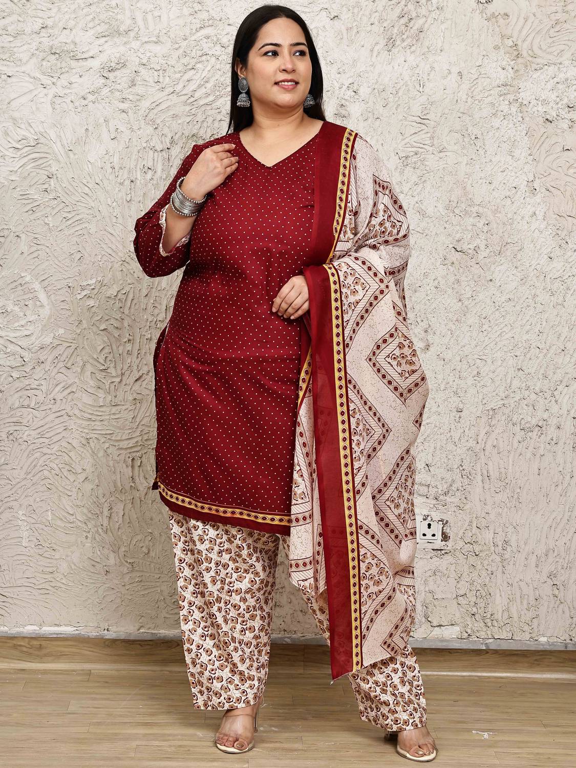 Aaradhya Fashion Printed Kurta, Patiala & Dupatta Set