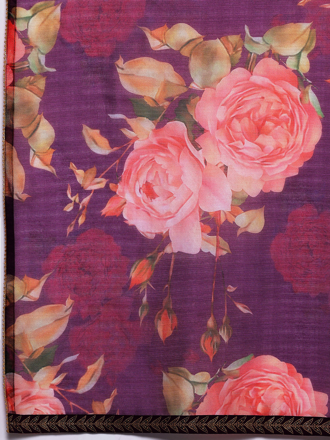 Image of A Plus by Ahalyaa Printed Kurta, Palazzo & Dupatta Set