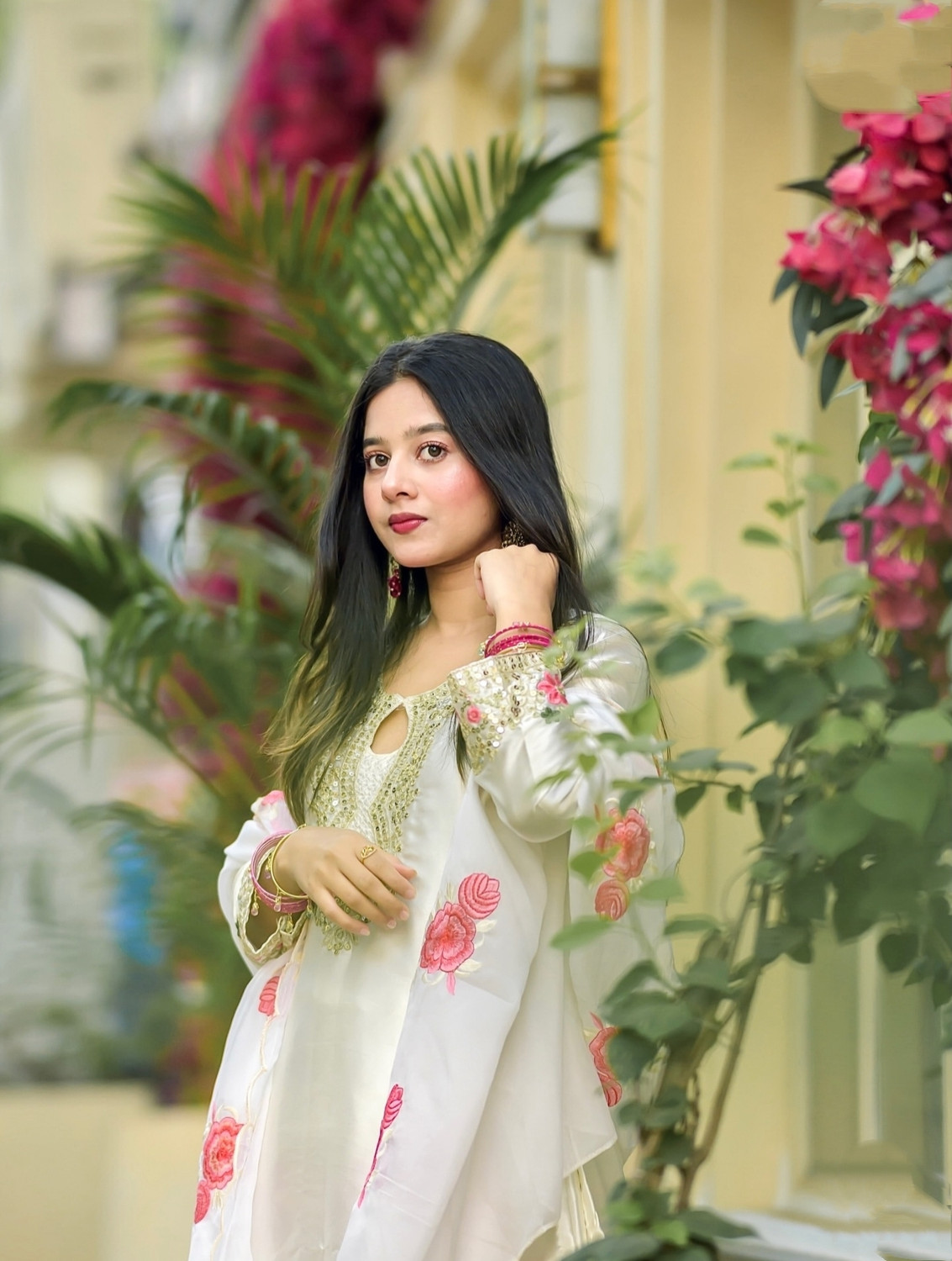 Image of SAWARIYA FASHION Embroidered Kurta, Patiala & Dupatta Set
