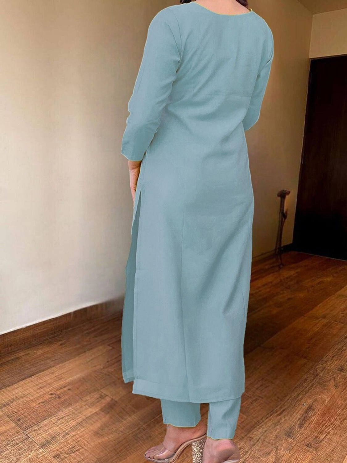 Image of Zinariya Fab Embroidered Kurta, Salwar & Dupatta Set