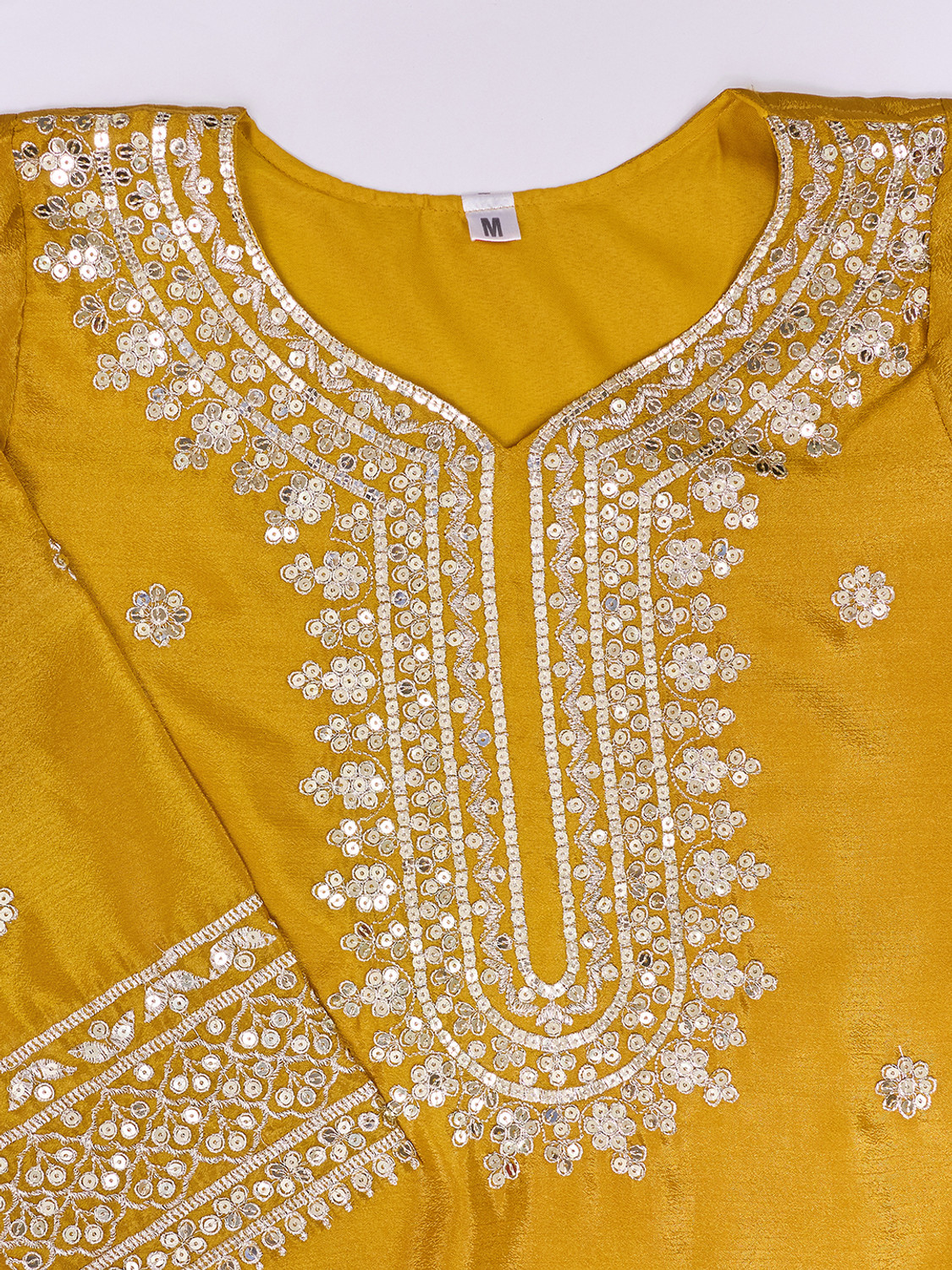 Image of GDAS Embroidered Kurta, Sharara & Dupatta Set