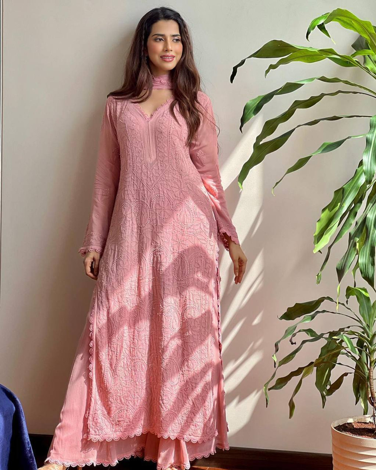Image of MAYURI FASHION Printed Kurta, Palazzo & Dupatta Set