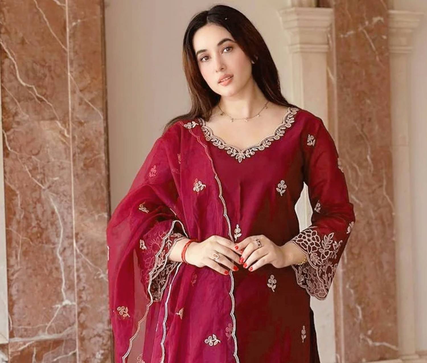 krivatrends Embroidered Kurta Set - Image 4
