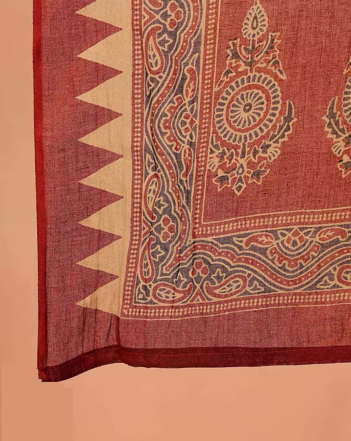 Image of Bairaj Printed Kurta, Trouser /Pant & Dupatta Set