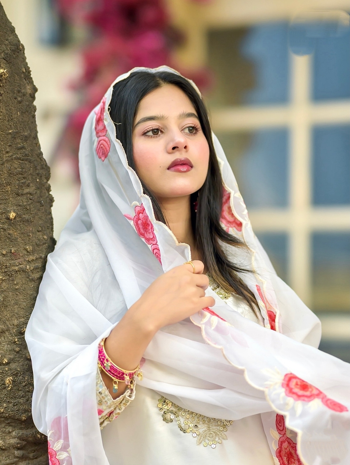 Image of SAWARIYA FASHION Embroidered Kurta, Patiala & Dupatta Set