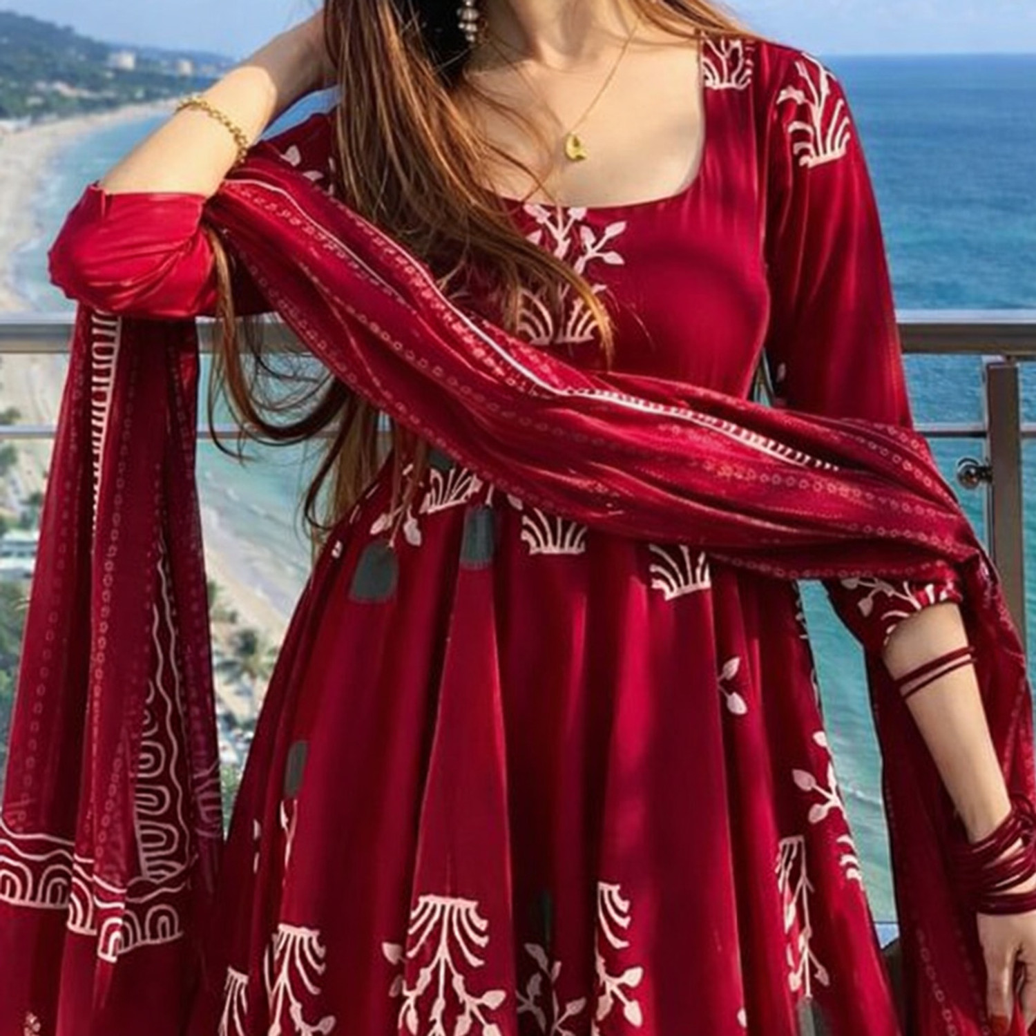 Image of NabubaFashion Women Kurta Pant Set