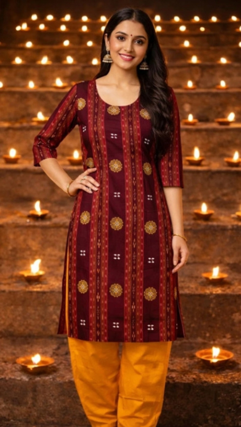 Image of ZOCOLA Printed Kurta, Trouser /Pant & Dupatta Set