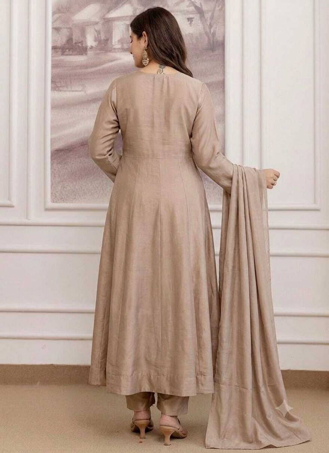 KALKI Embroidered Anarkali Kurta Set - Image 2