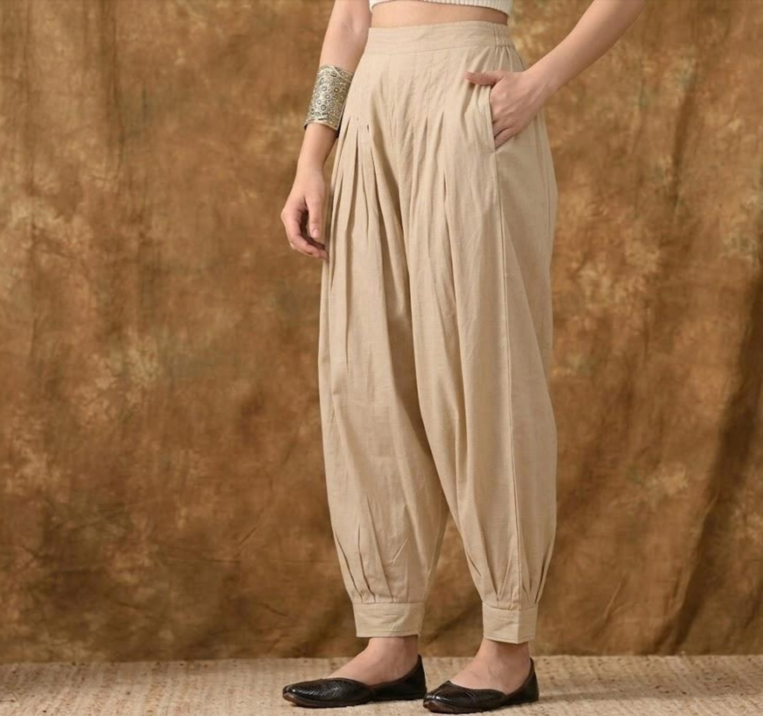 Image of Mitulgarments Pure Cotton Solid Salwar