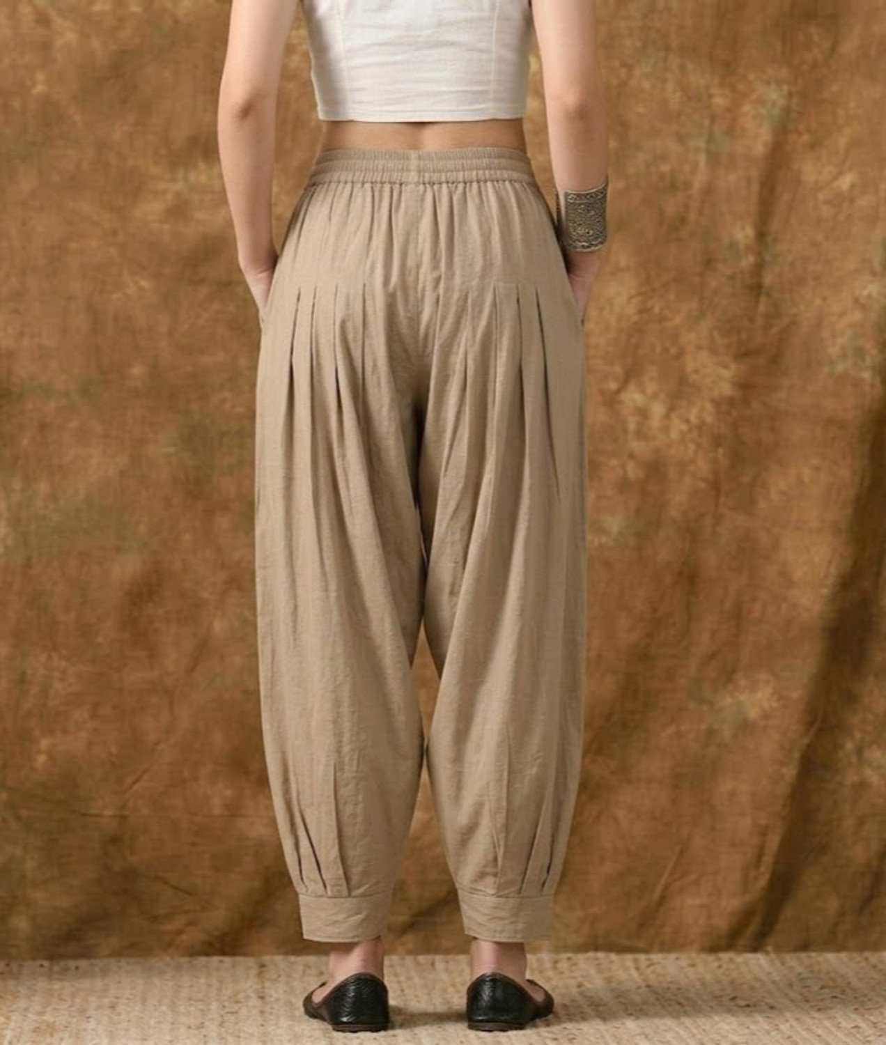 Image of Mitulgarments Pure Cotton Solid Salwar