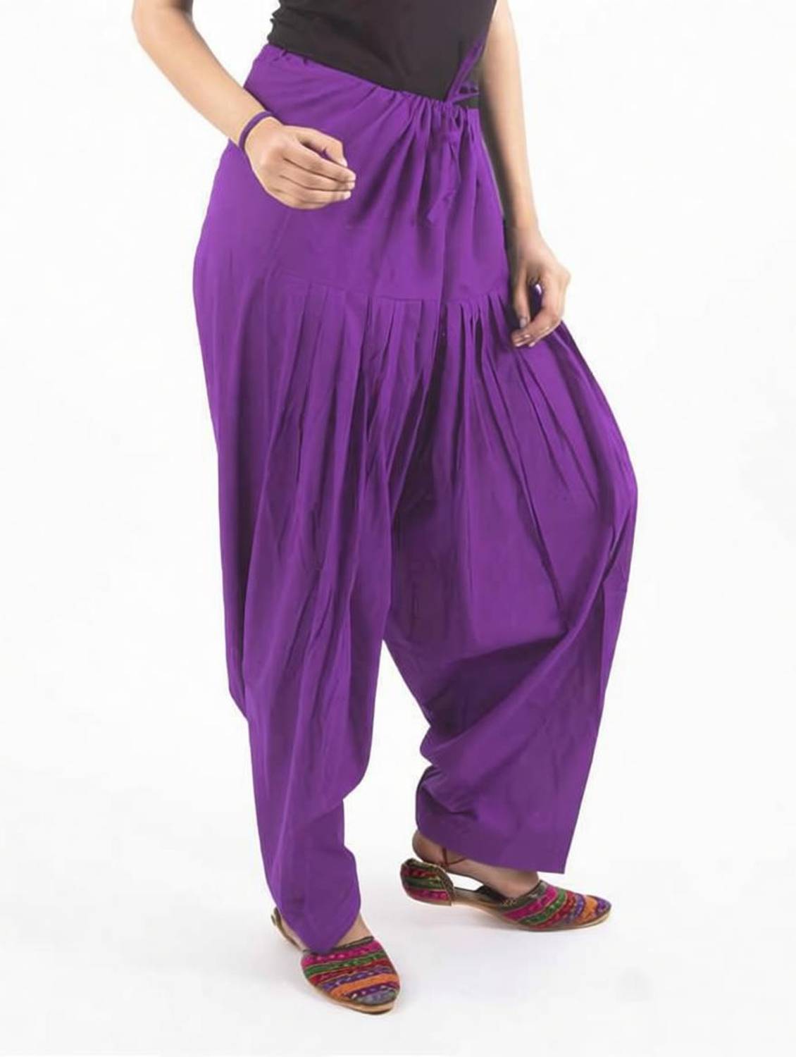 archana fashion club Pure Cotton Solid Salwar