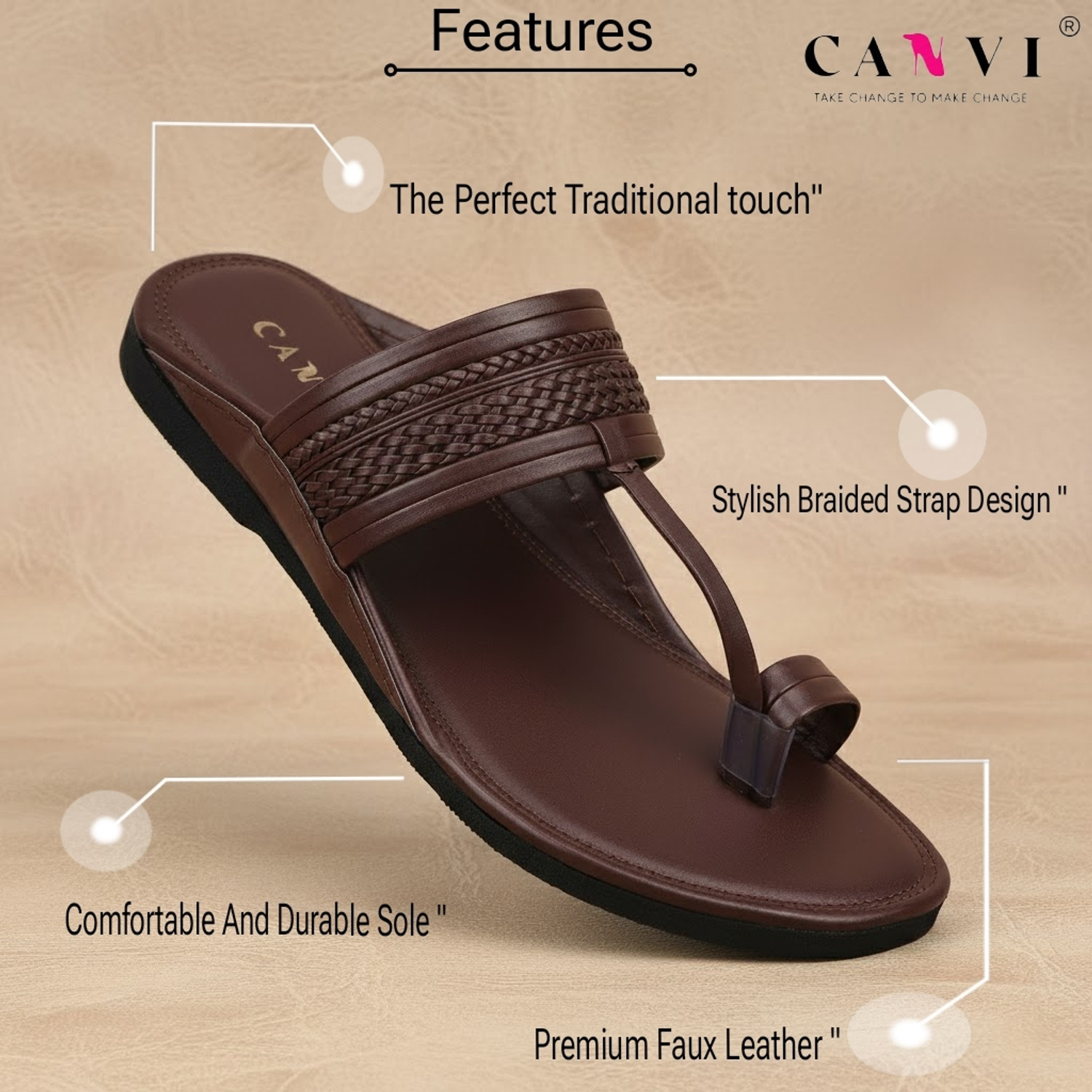 Image of CANVI Men Sandals