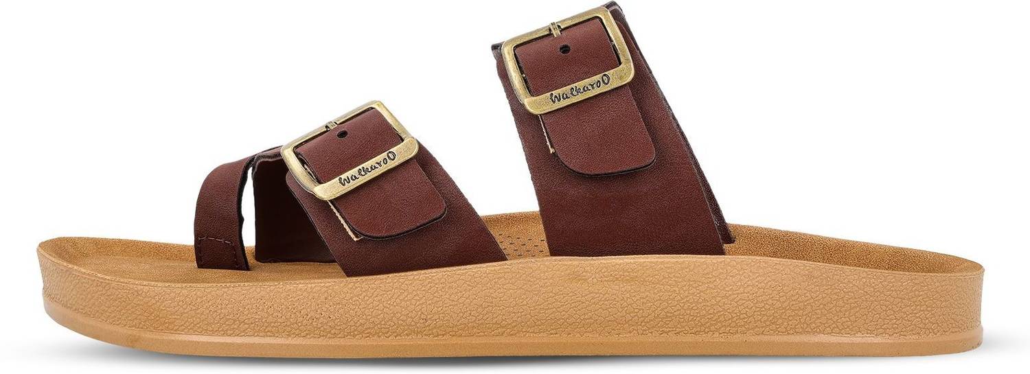 WALKAROO Men Casual Brown - Image 3