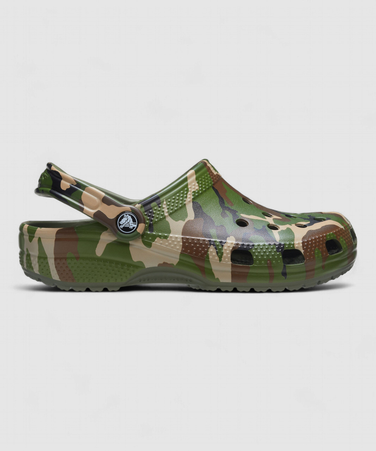 Image of CROCS Men Classic Clogs Sandal (Green, 7)