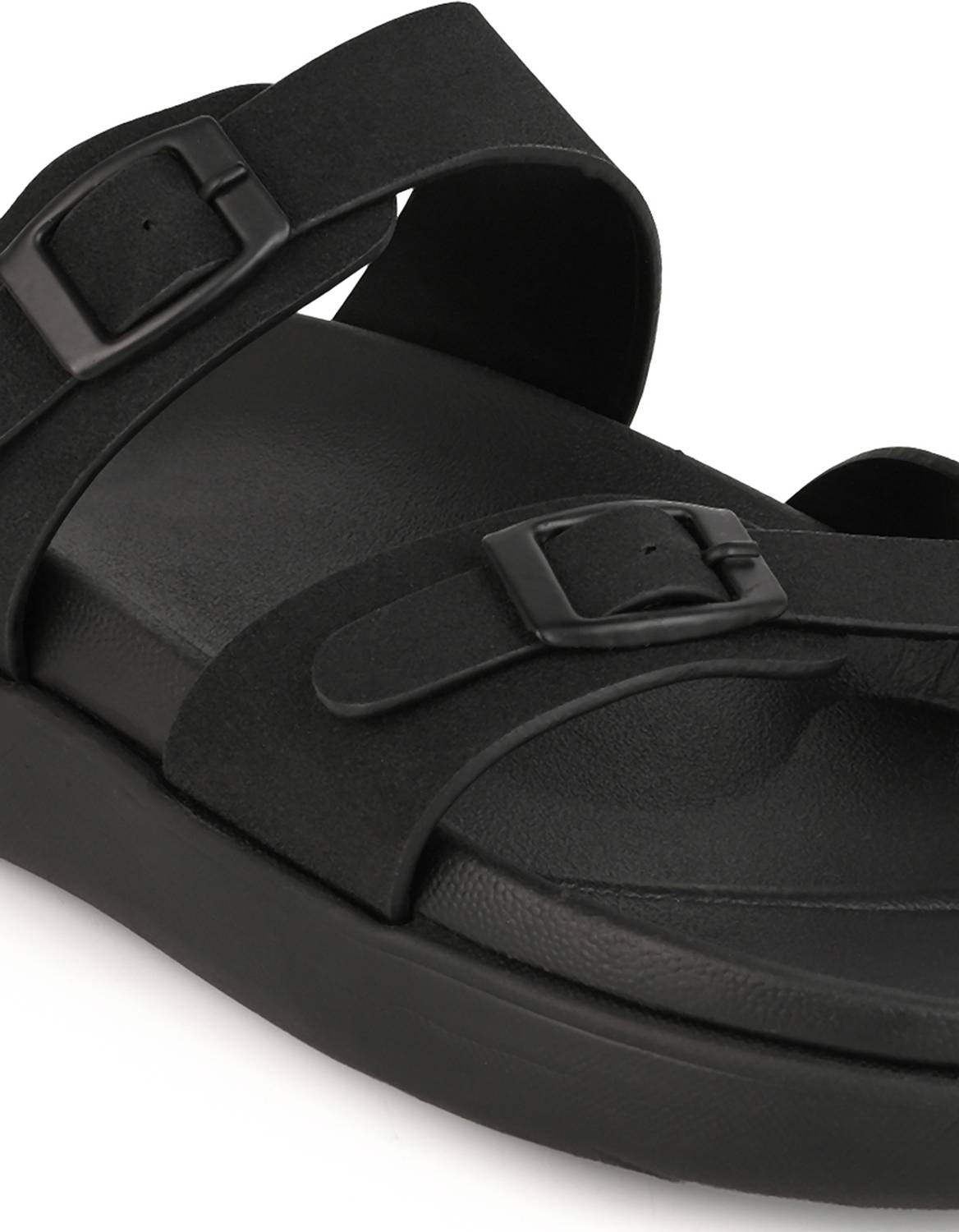 Roadster Men Black Sandals - Image 4