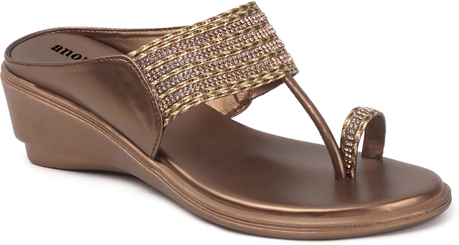 Image of ANOUK AK-14 Stylish Casual Comfort Wedge Women Heels