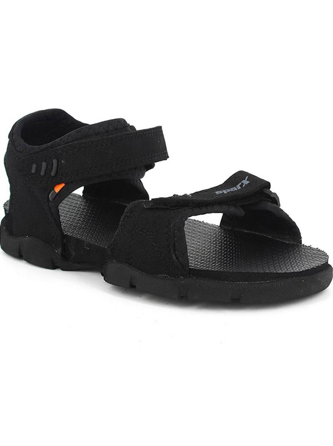 Sparx SS 101 Men Sports Sandals (Black)
