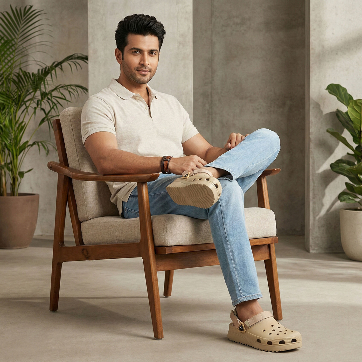 Image of HRX by Hrithik Roshan Men Clogs