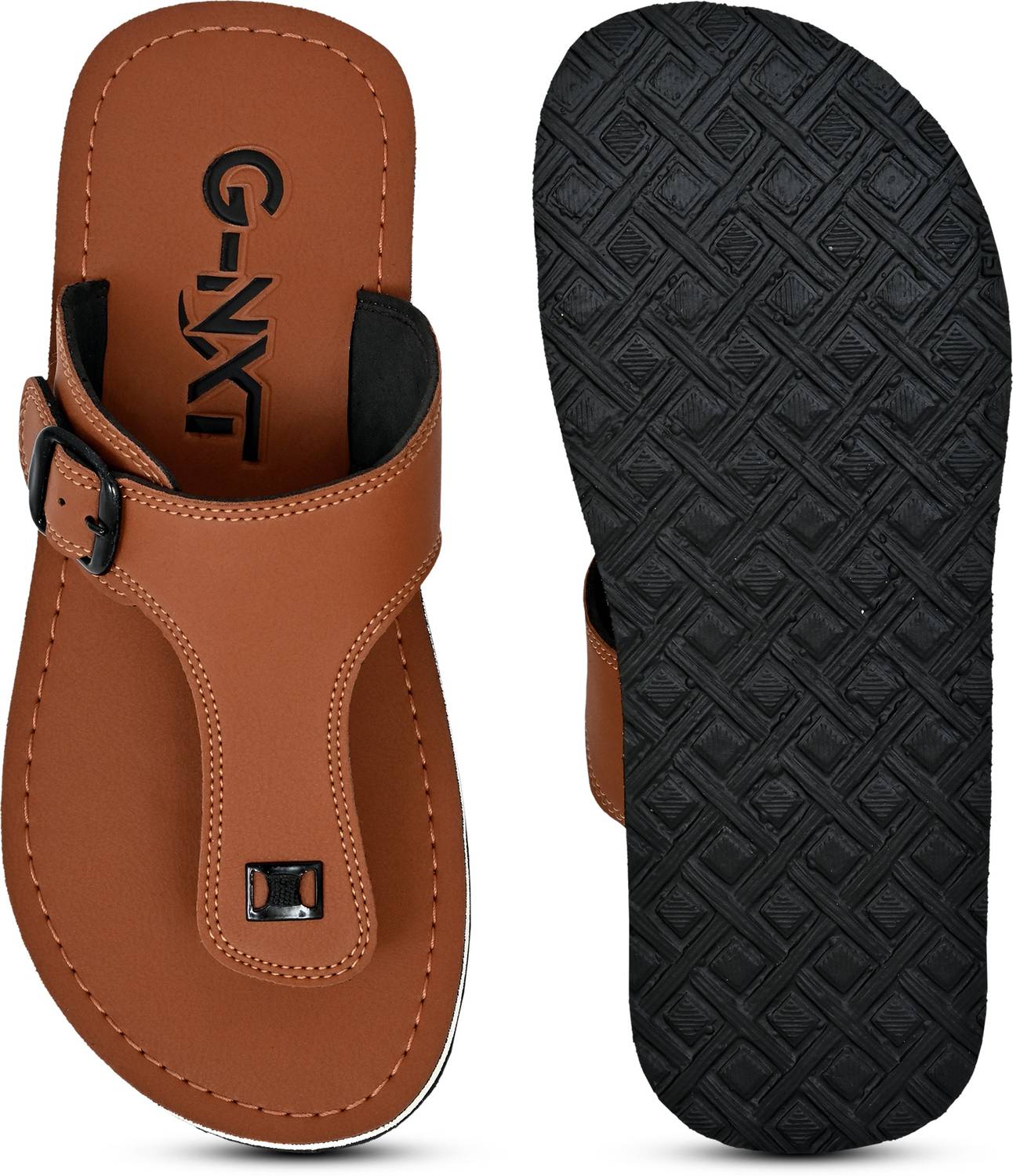 G NXT Men Flats Brown - Image 2