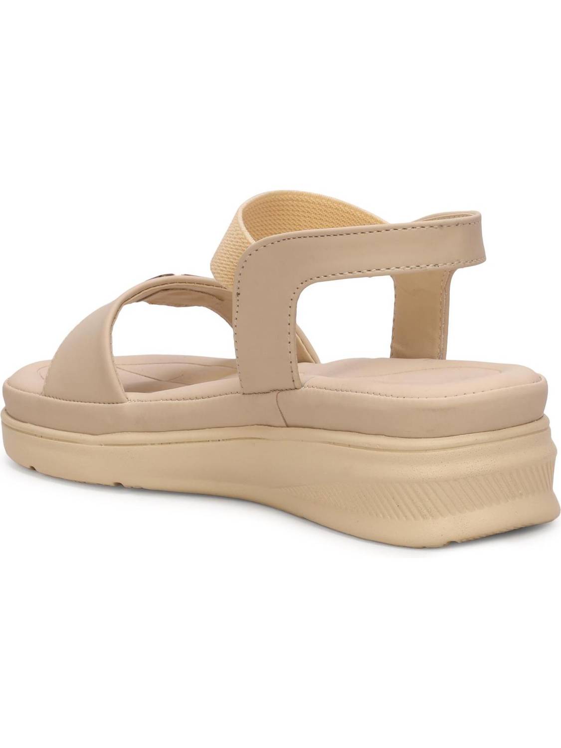 GLORYARSHI Women White Wedges - Image 1