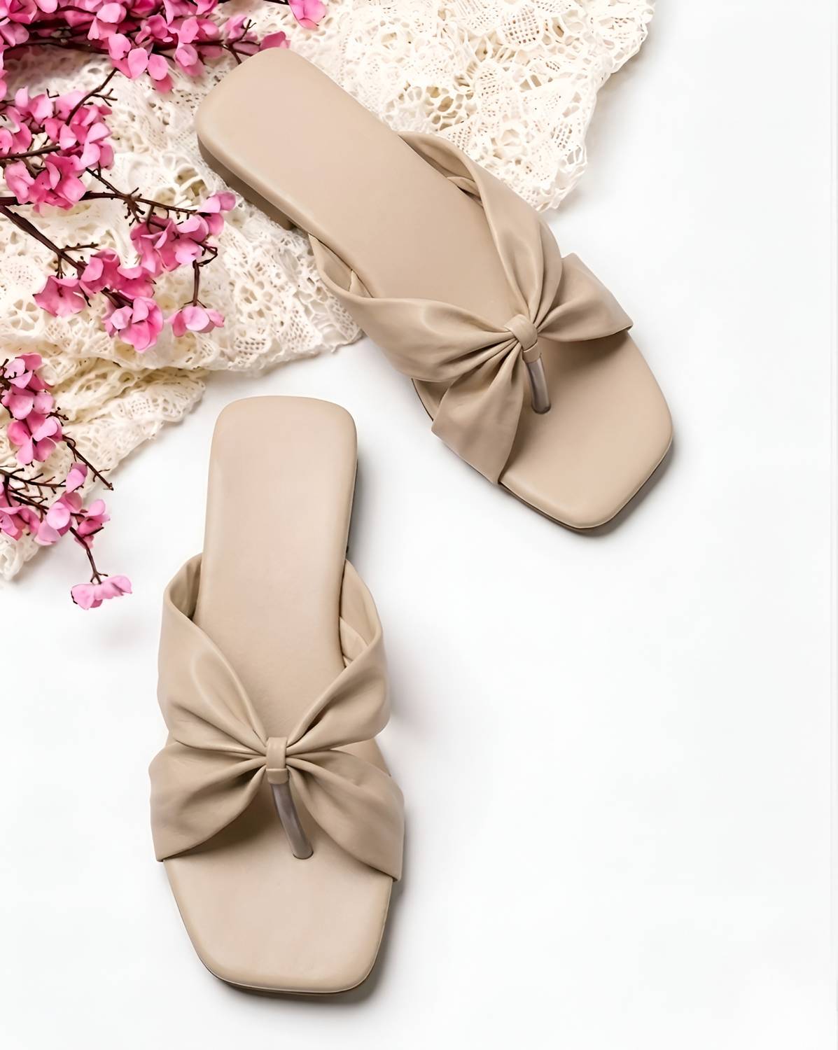 Trendy Feet Women Flats White Size 13 13 g