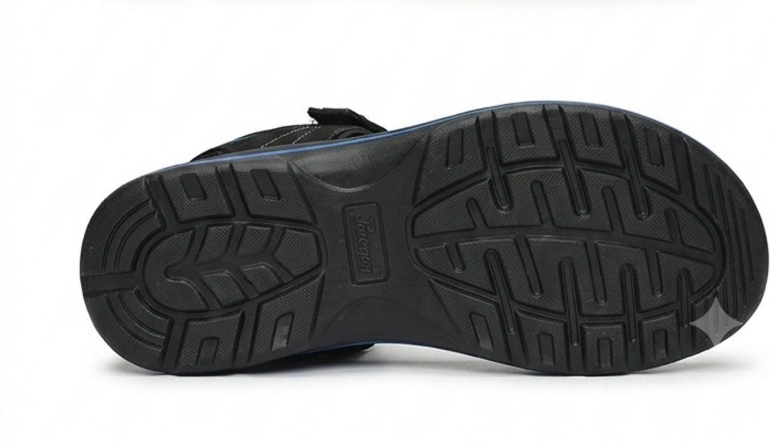 Image of Paragon Men Sports Sandal (Black, Blue, 6)