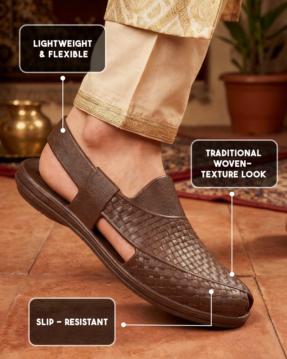 Image of AJANTA Men Sandals