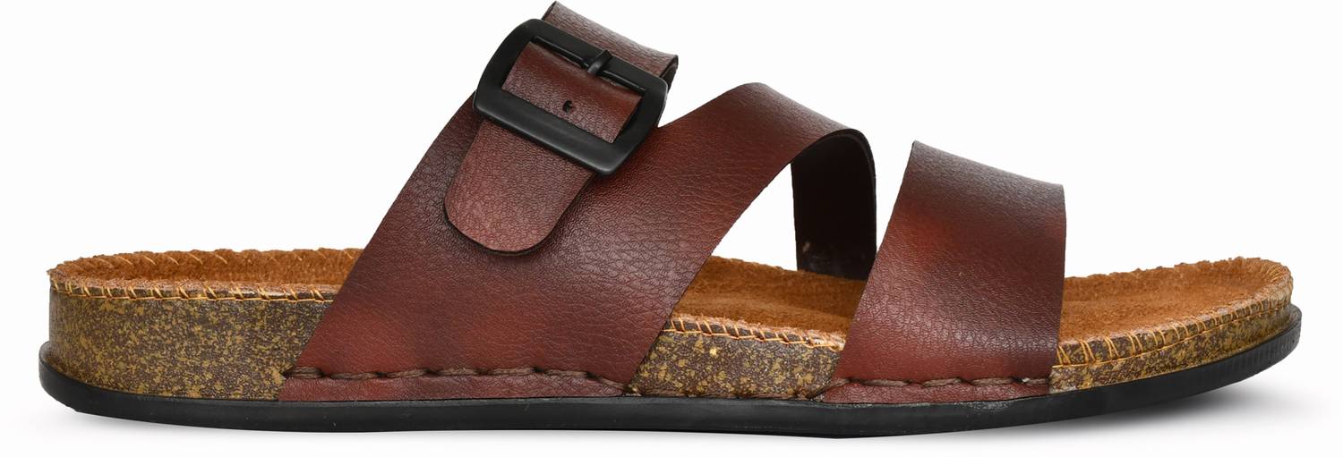 Vask Men Brown Sandals - Image 3