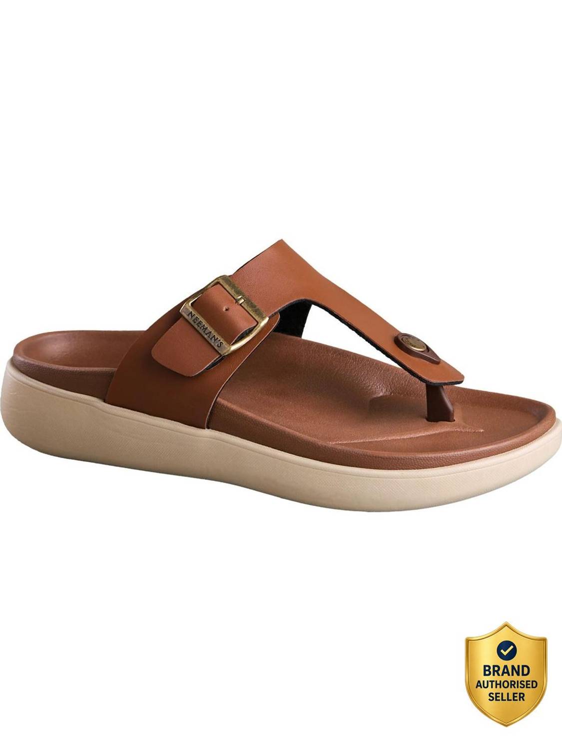 Neemans Men Brown Sandals - Image 1